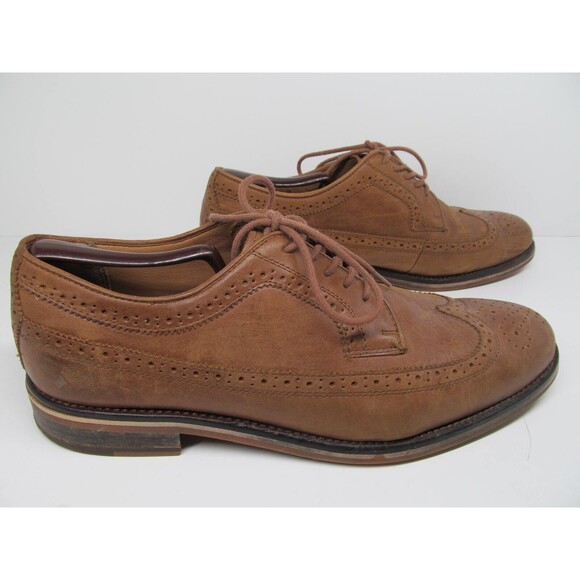 Polo Ralph Lauren Mosley Wing tip Oxfords Mens Size 11 - Picture 6 of 16